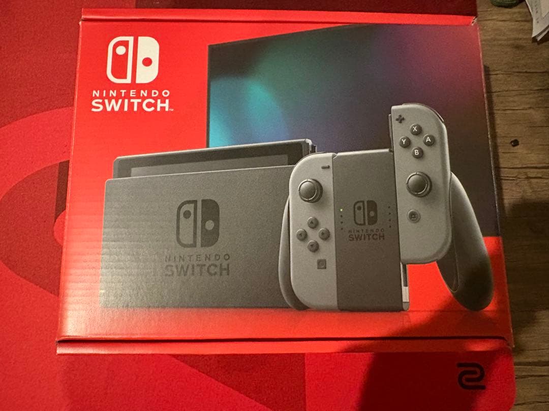D*❤様 Nintendo Switch 本体 グレー ドック付き