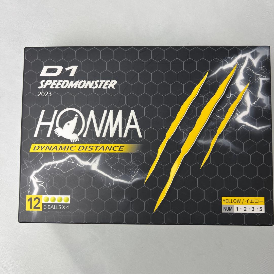 新品　ホンマ　D1 スピードモンスター　4ダース　48球　ゴルフ　ボール