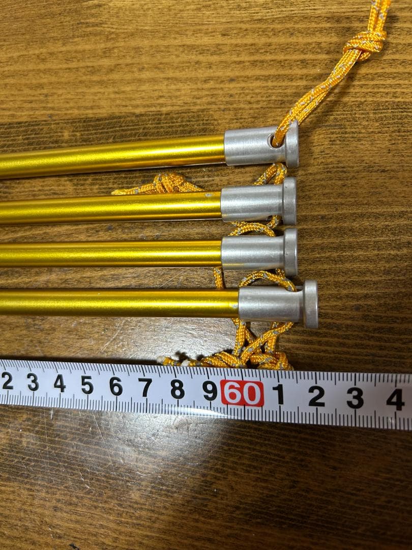 【Easton Gold 24】　雪山用ペグ 4本セット