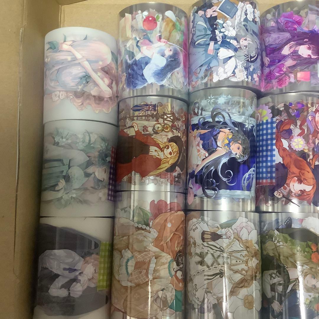 中古海外マステ　人物マステ　まとめ売り　PET ⑤