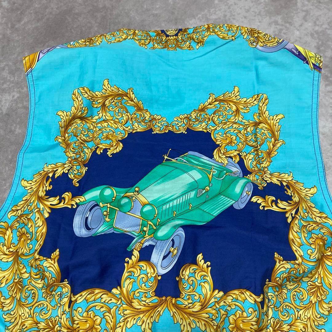 美品　ヴェルサーチ　VERSACE （46） ベスト　マルチカラー　カラフル