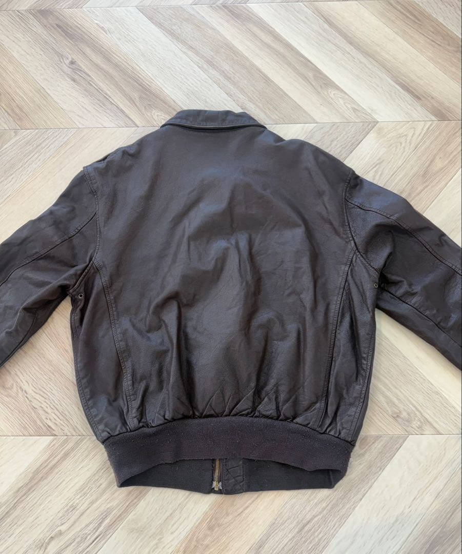 80s USA製 cooper A−2レザージャケット