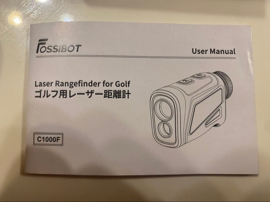 FOSSIBOT ゴルフ用レーザー距離計 C1000F
