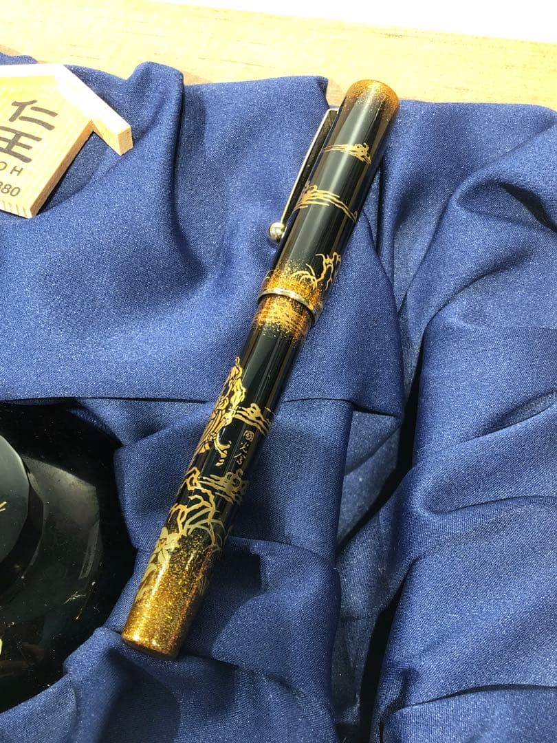 s1908 美品 パイロット 仁王 88周年記念 万年筆 インクセット