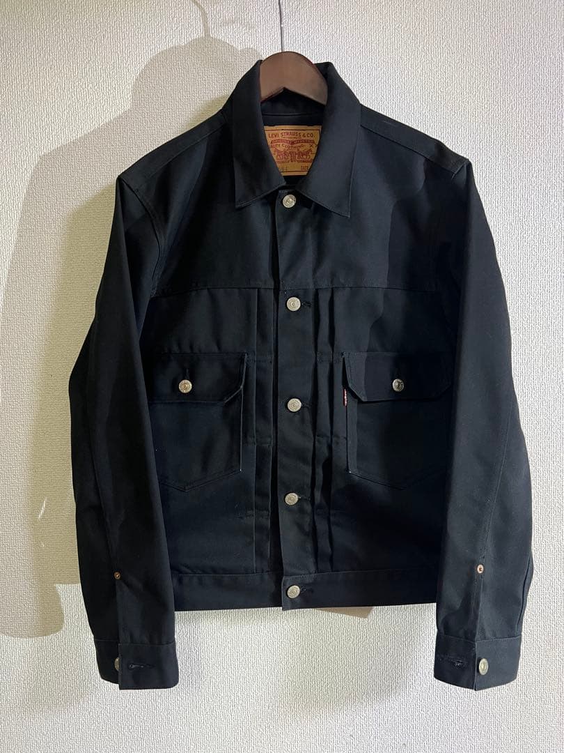 Levi's リーバイス 70584 2nd型 ブラックツイルジャケット 40