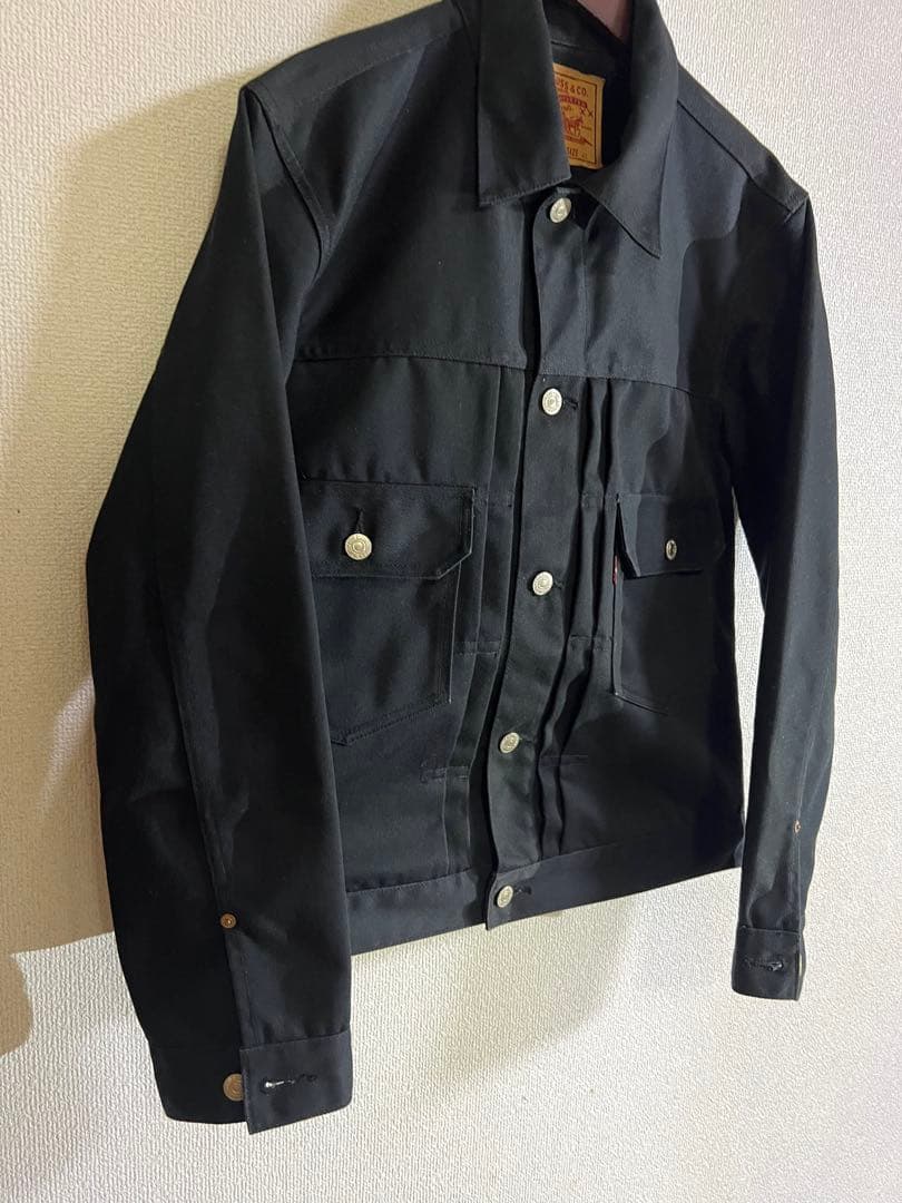 Levi's リーバイス 70584 2nd型 ブラックツイルジャケット 40