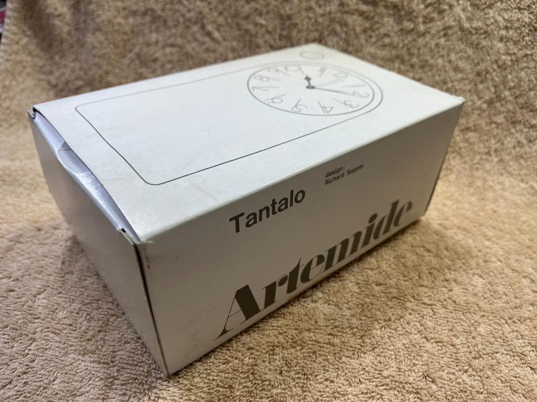 【稀少品】 Artemide Tantalo TableClock 【ジャンク】