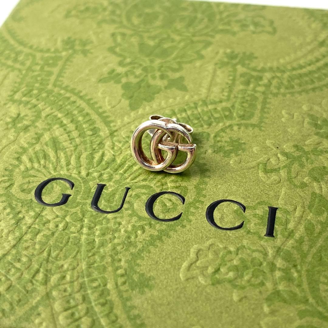 グッチ GUCCI GG ピアス 片耳 Ag925 シルバー