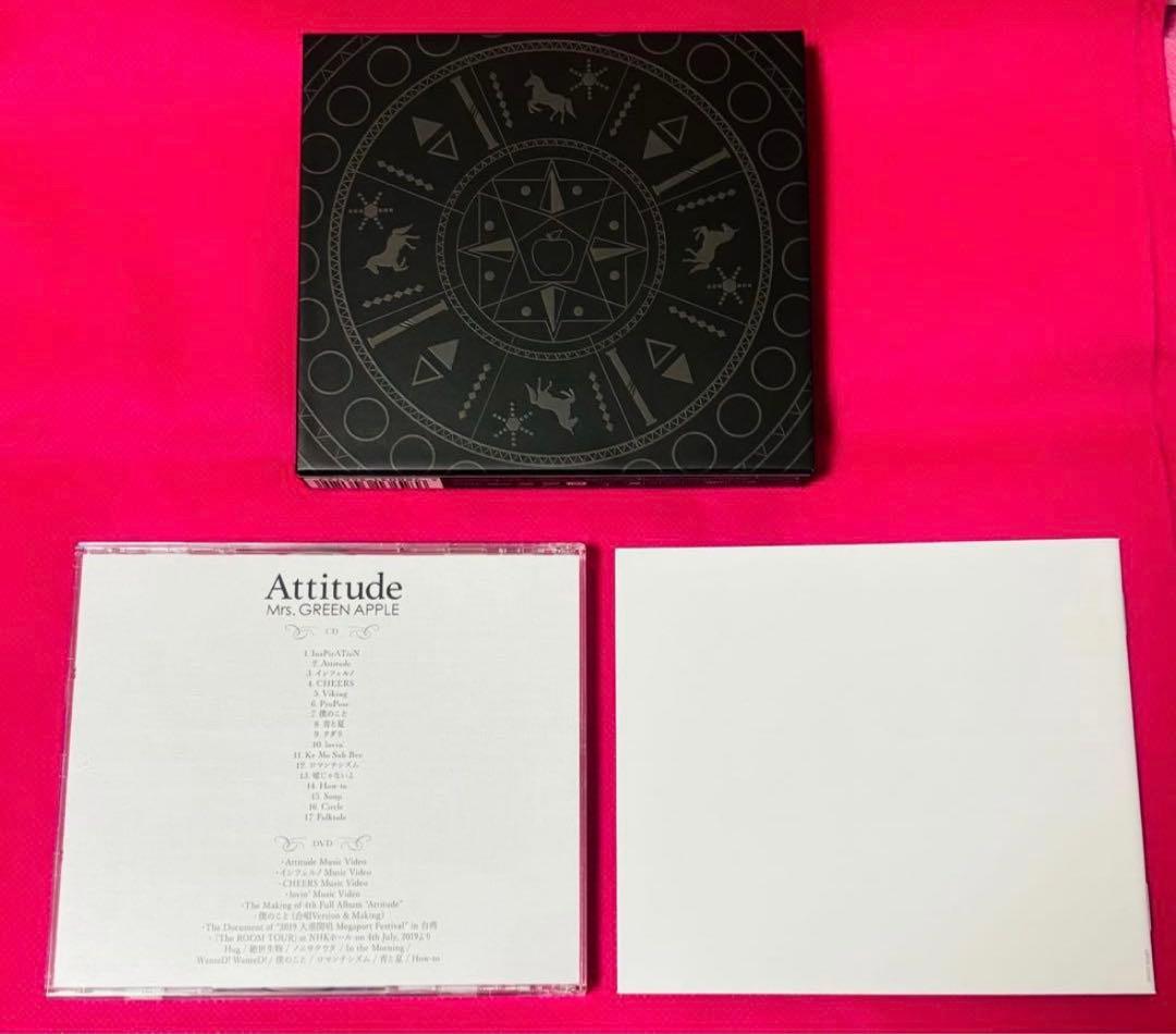 Attitude Mrs.GREEN APPLE 初回限定版 DVD