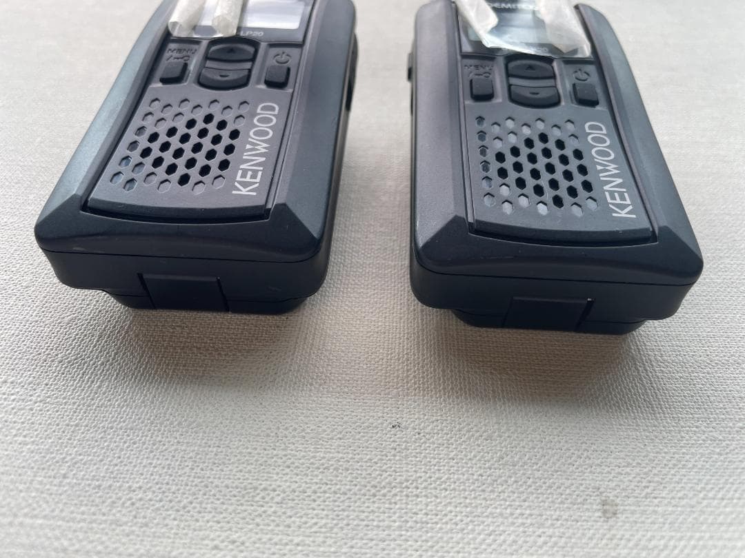 KENWOOD UBZ-LP20 トランシーバー 2台セット　現状品　▼