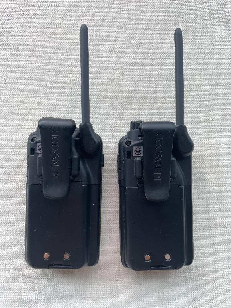 KENWOOD UBZ-LP20 トランシーバー 2台セット　現状品　▼