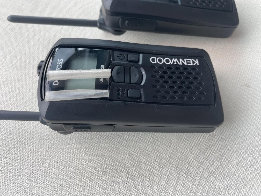 KENWOOD UBZ-LP20 トランシーバー 2台セット　現状品　▼