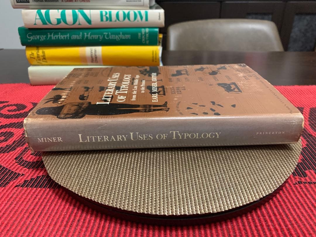 洋書 Literary Uses of Typology by Earl Miner