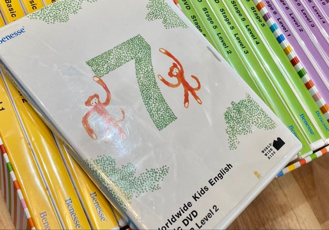 【値下げ】ワールドワイドキッズ DVD Stage 1-6