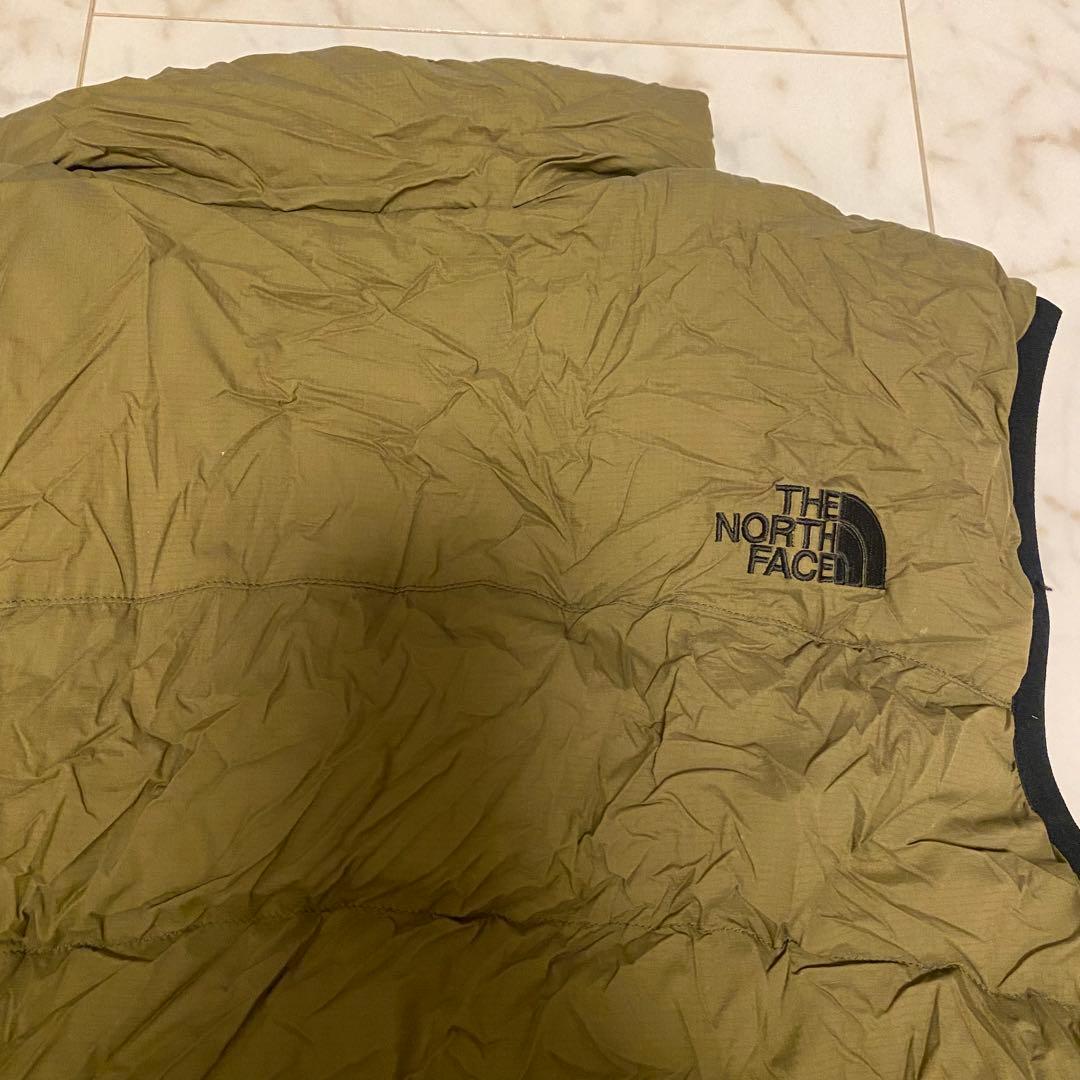 THE NORTH FACE ダウンベスト カーキ　ND91649