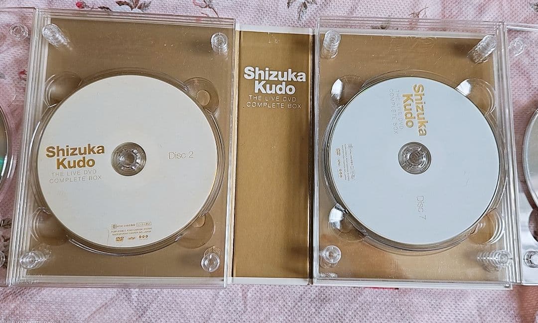 工藤静香 THE LIVE DVD COMPLETE BOX
