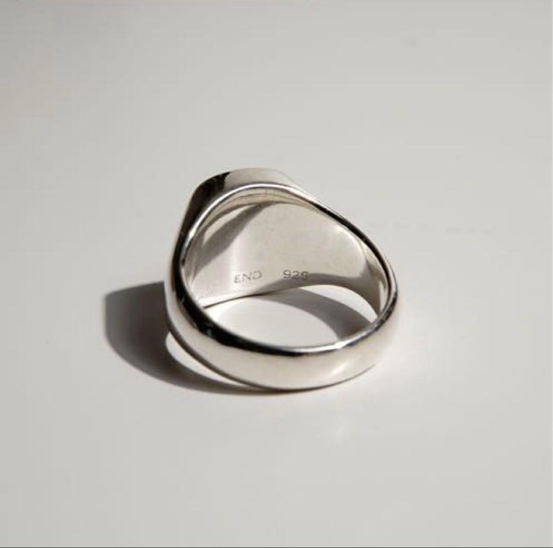 END CUSTOM JEWELLERS ピンキー バルーン シグネット リング