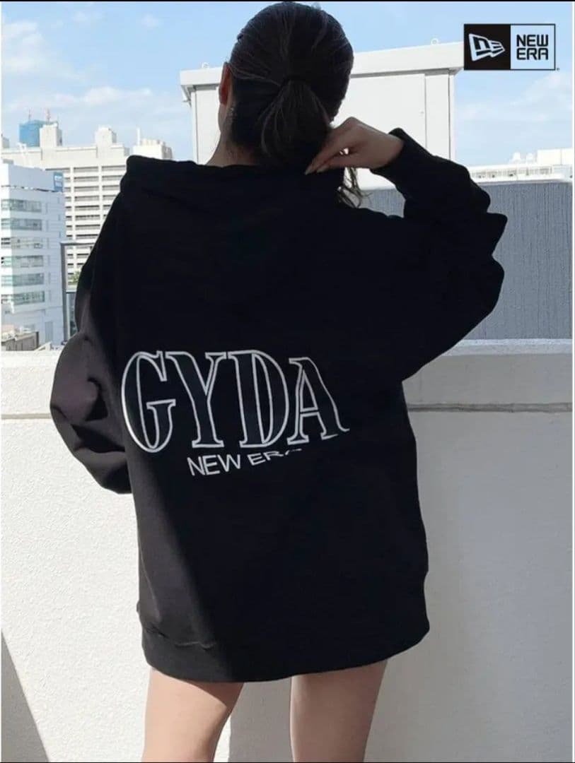 即完売！　GYDA ジェイダ　NEW ERA　ニューエラ コラボパーカー　 L