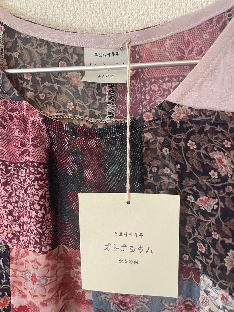 ワンピース otonacium patchwork longdress