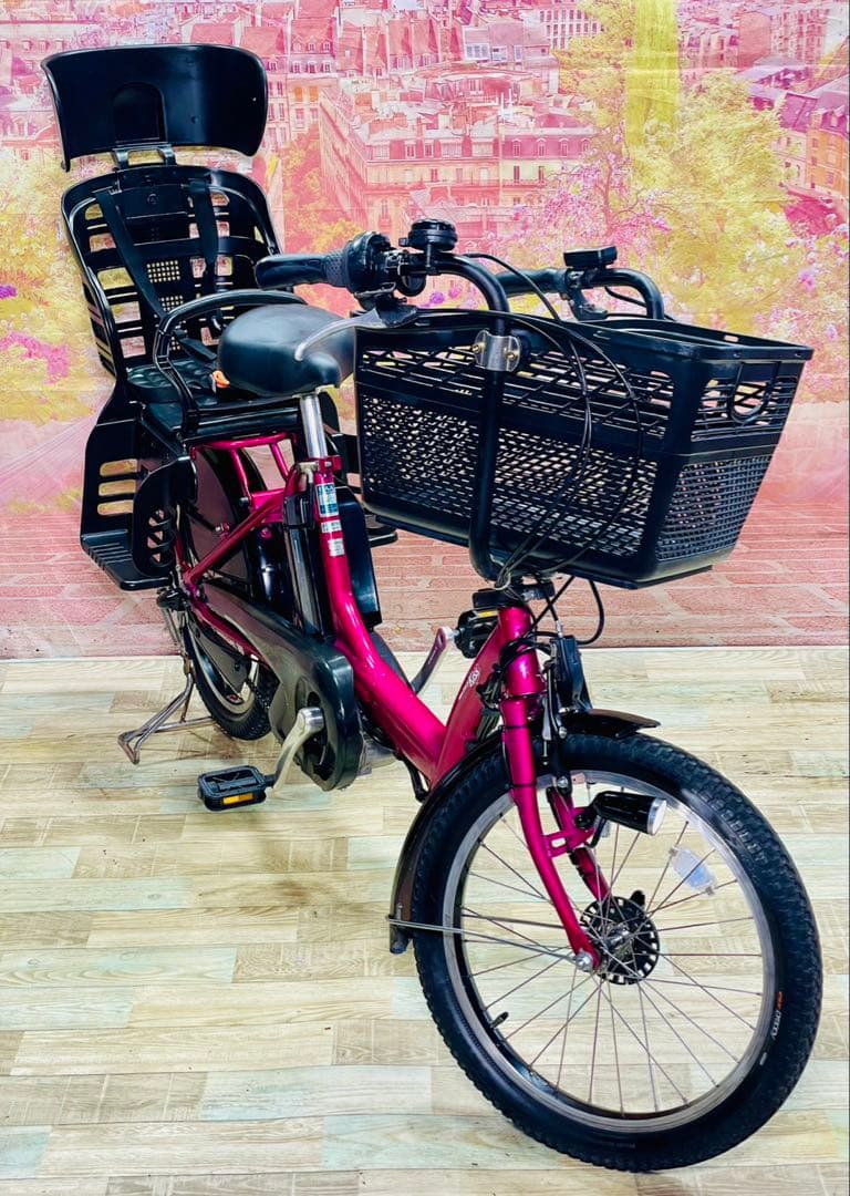 ZK3681 電動自転車 ヤマハ パスキス 子供乗せ 20インチ 送料無料