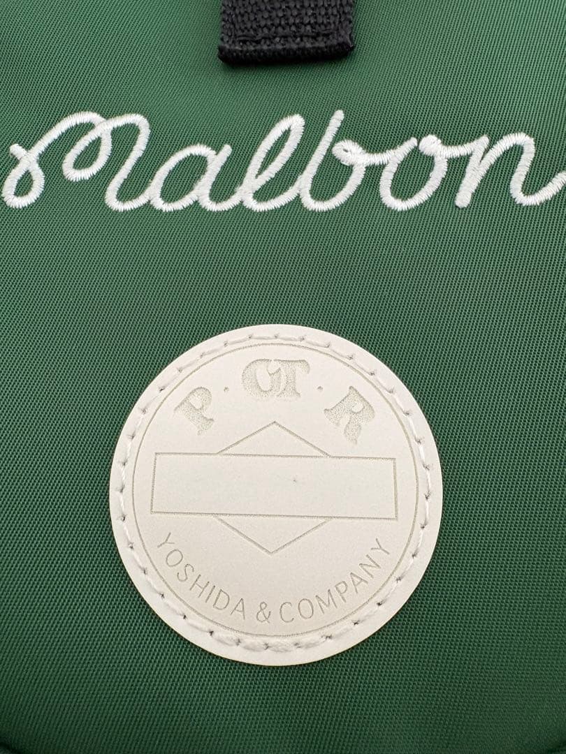 Malbon porter 別注限定品 ゴルフ ボールケース ポーチ