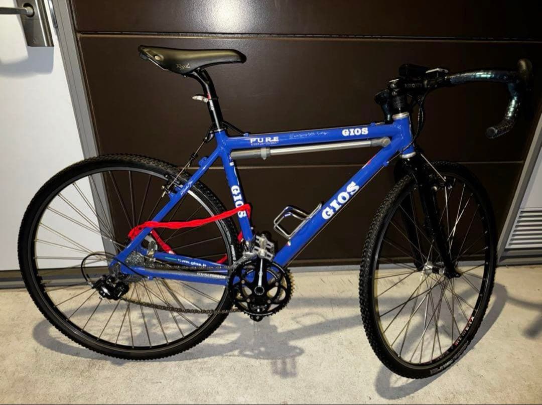 値下げしました【美品】GIOS PURE ロードバイク 青
