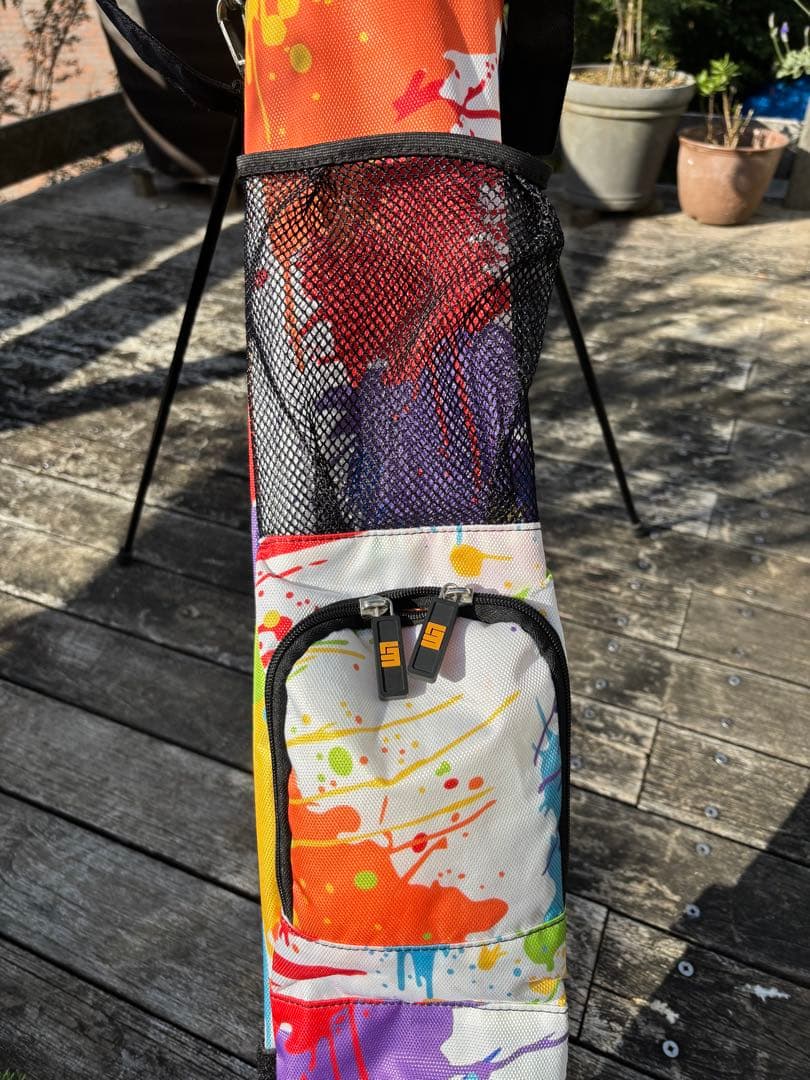 Loudmouth 希少デザイン　ゴルフバッグ スタンド付き　サブバッグ　美品
