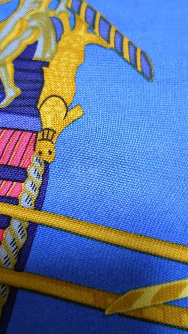 HERMES エルメス スカーフ カレ90 ベニスの舟乗り