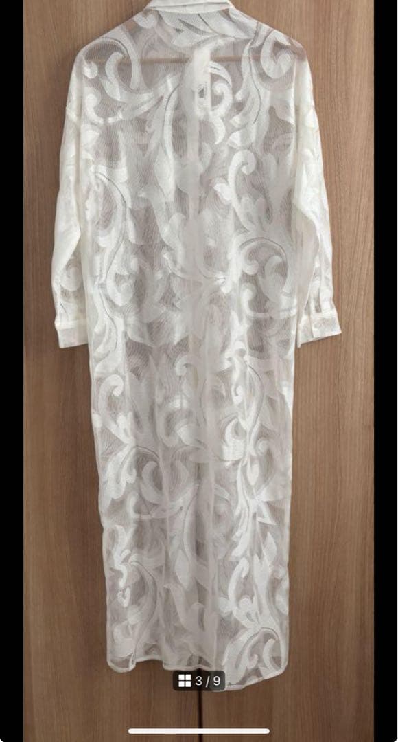 新品⭐︎sahara サハラ レースロングシャツドレス