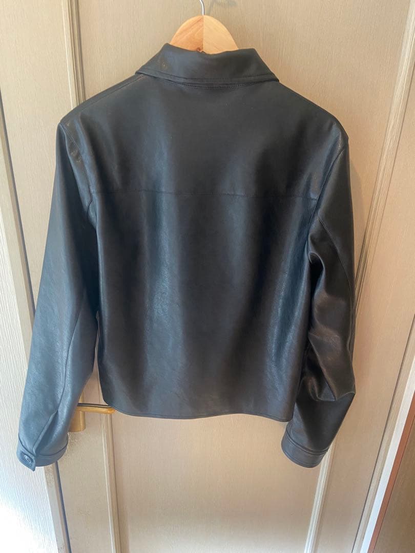 ジャケット・アウター JAREY FAUX LEATHER SHORT JACKET BB