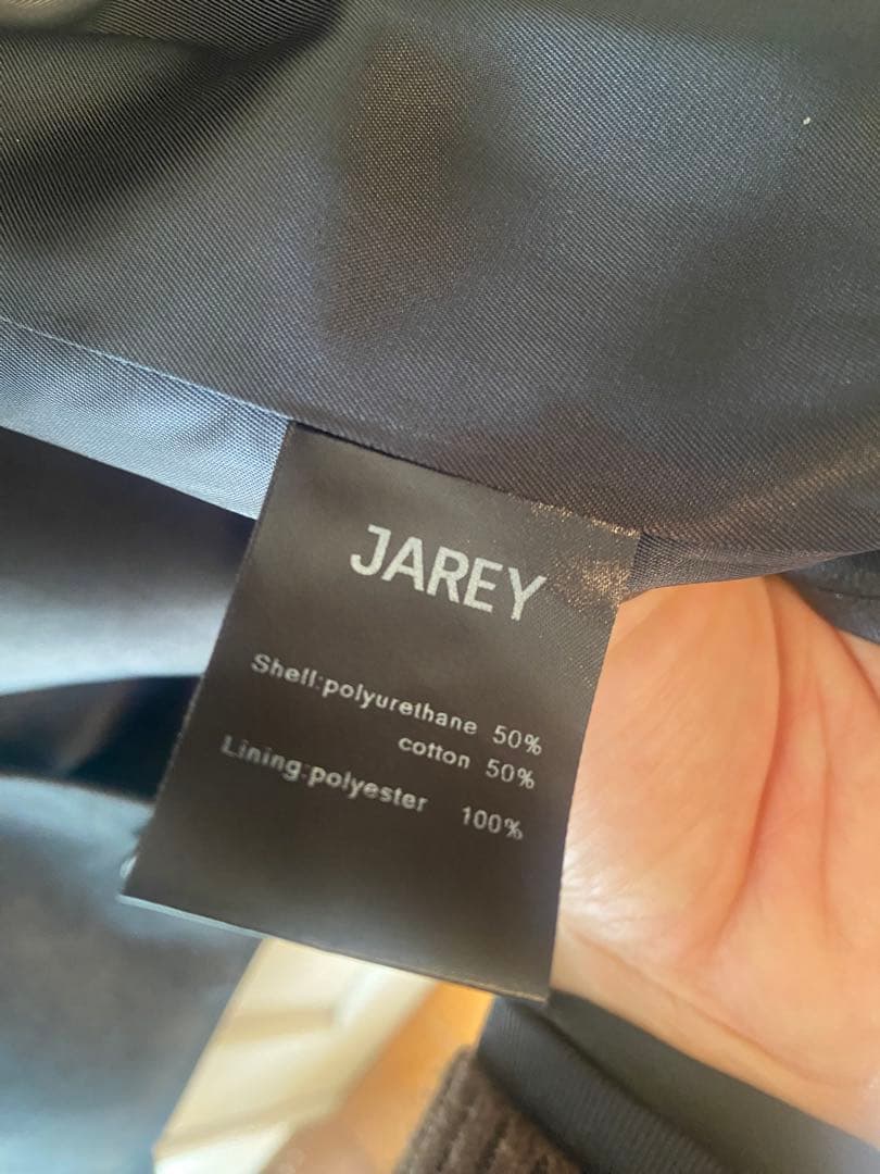 ジャケット・アウター JAREY FAUX LEATHER SHORT JACKET BB