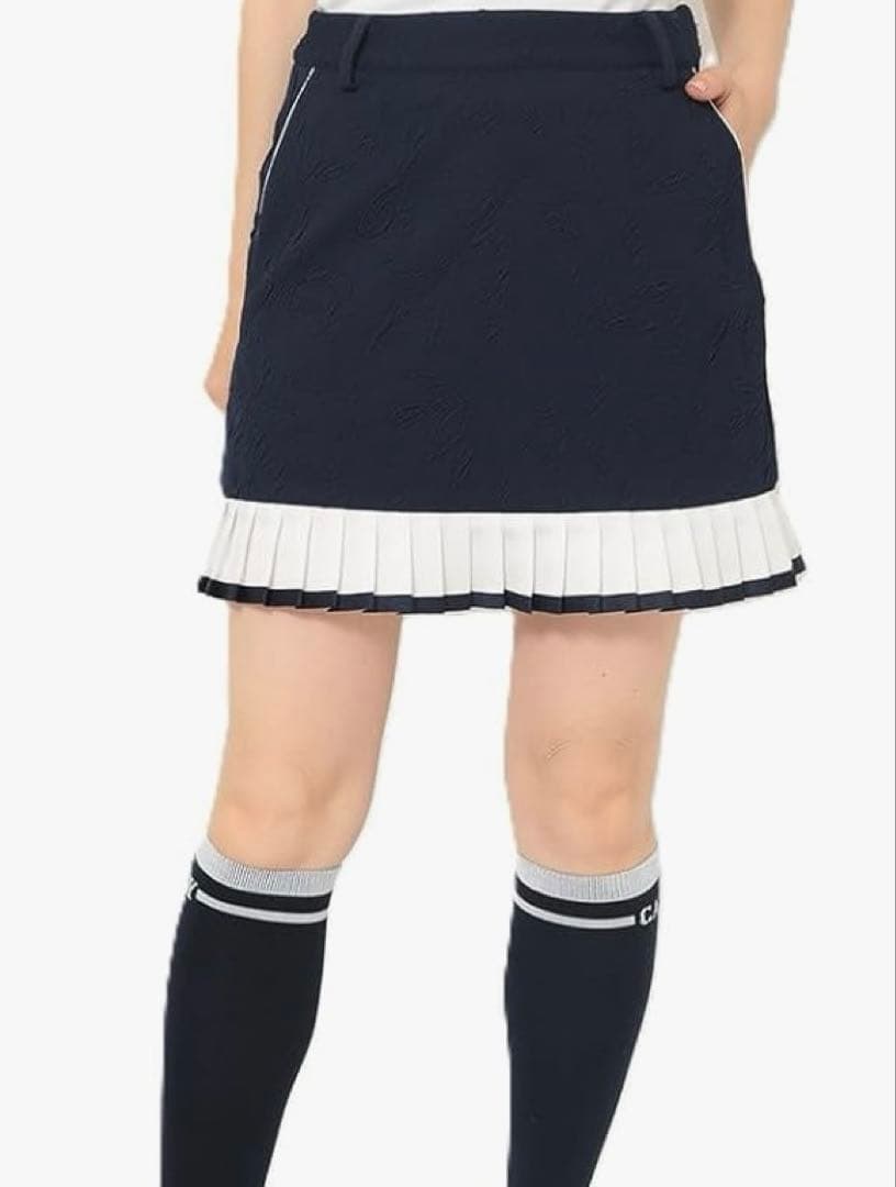 【新品LL】キャロウェイゴルフ　2025年　スカート 定価14300円 ネイビー