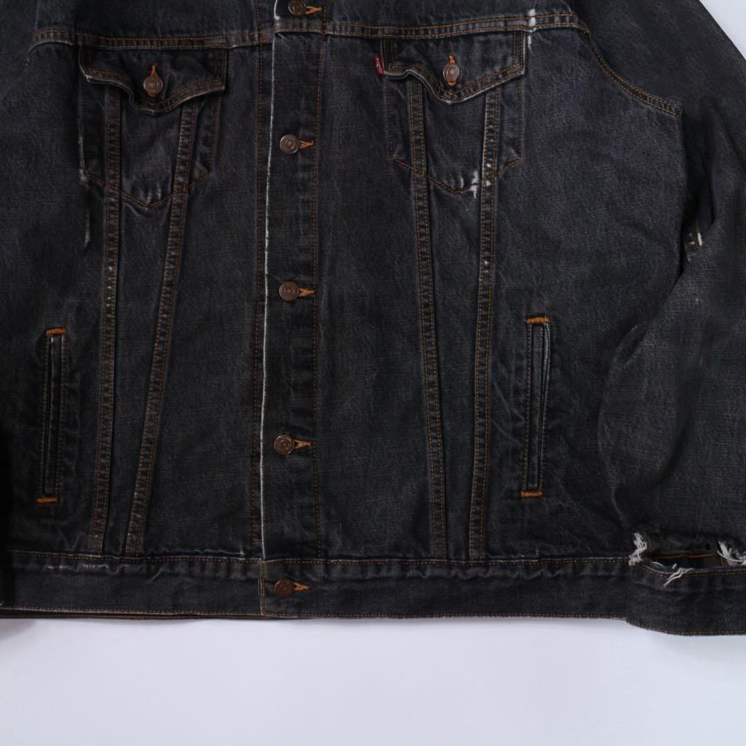 90’s Levi’s 70507-4878 先染め ブラックデニムジャケット