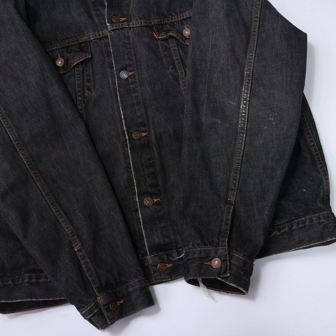 90’s Levi’s 70507-4878 先染め ブラックデニムジャケット