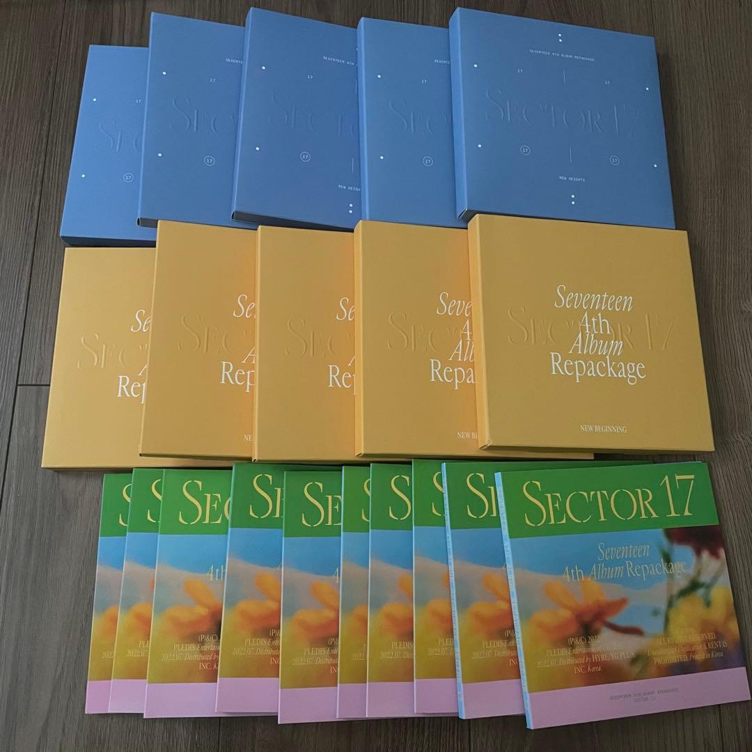 SEVENTEEN SECTOR17 CD トレカ セット