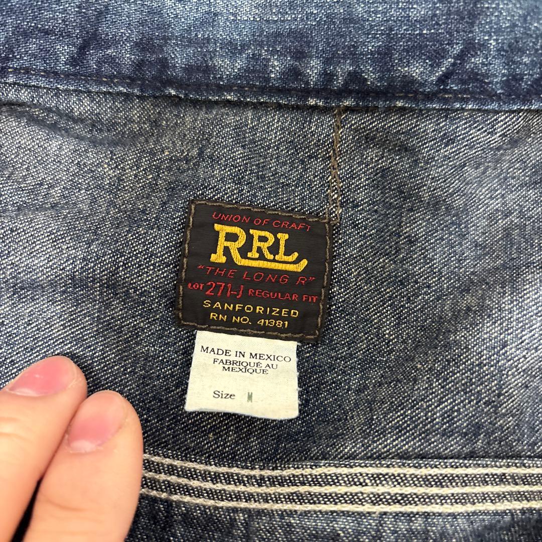 【新品】定価8.6万RRL ダブルアール デニムジャケット M Gジャン Lee