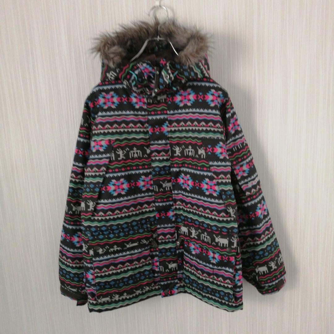 ICE PARDAL　スノボウェア　ジャケット　ネイティブ柄