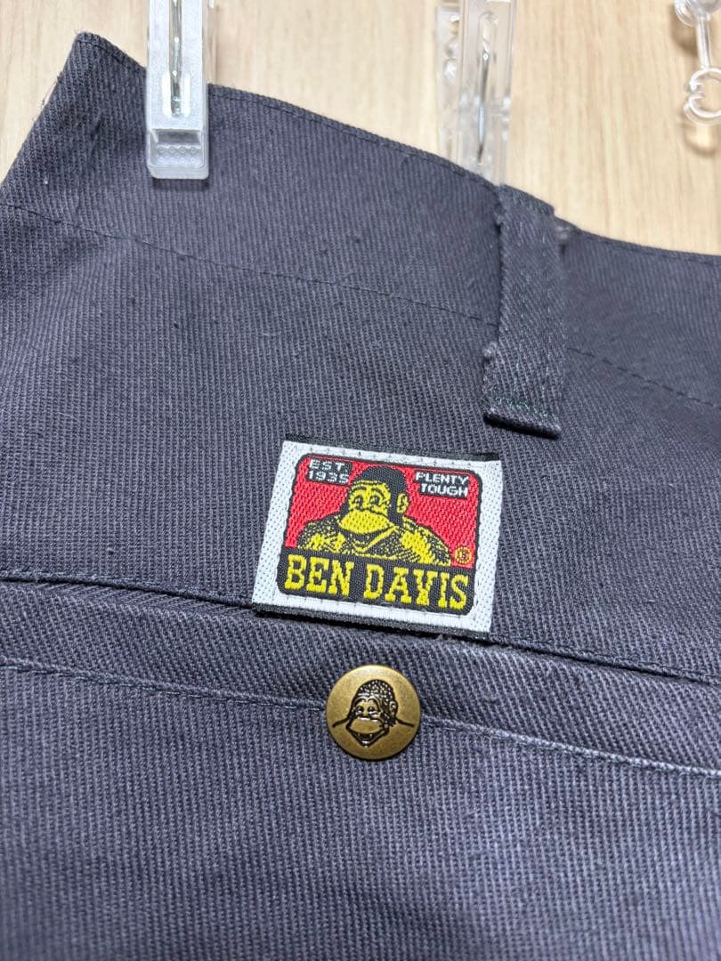 90s USA製 BEN DAVIS フリスコ チャコールグレー W80cm