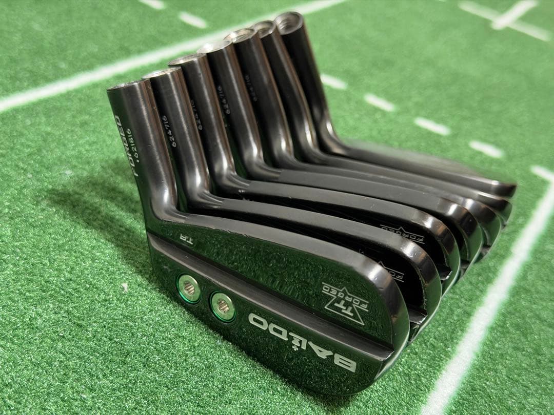 【美品】BALDO TT TOUR AIR IRON TA BLACK 5-GW