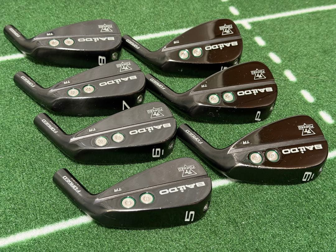 【美品】BALDO TT TOUR AIR IRON TA BLACK 5-GW