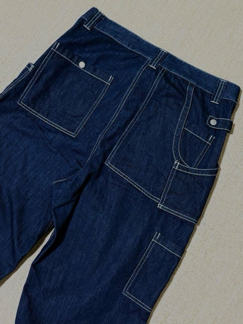 garage green works ツールズバッグ ベイカーパンツ デニム　M