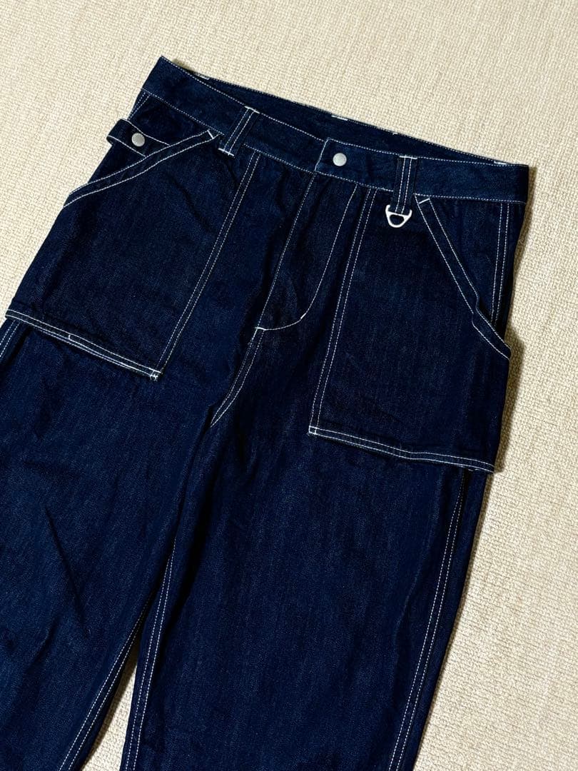 garage green works ツールズバッグ ベイカーパンツ デニム　M