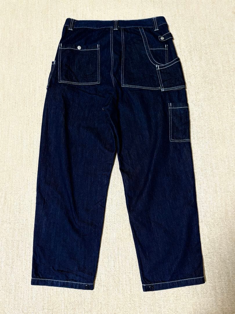 garage green works ツールズバッグ ベイカーパンツ デニム　M