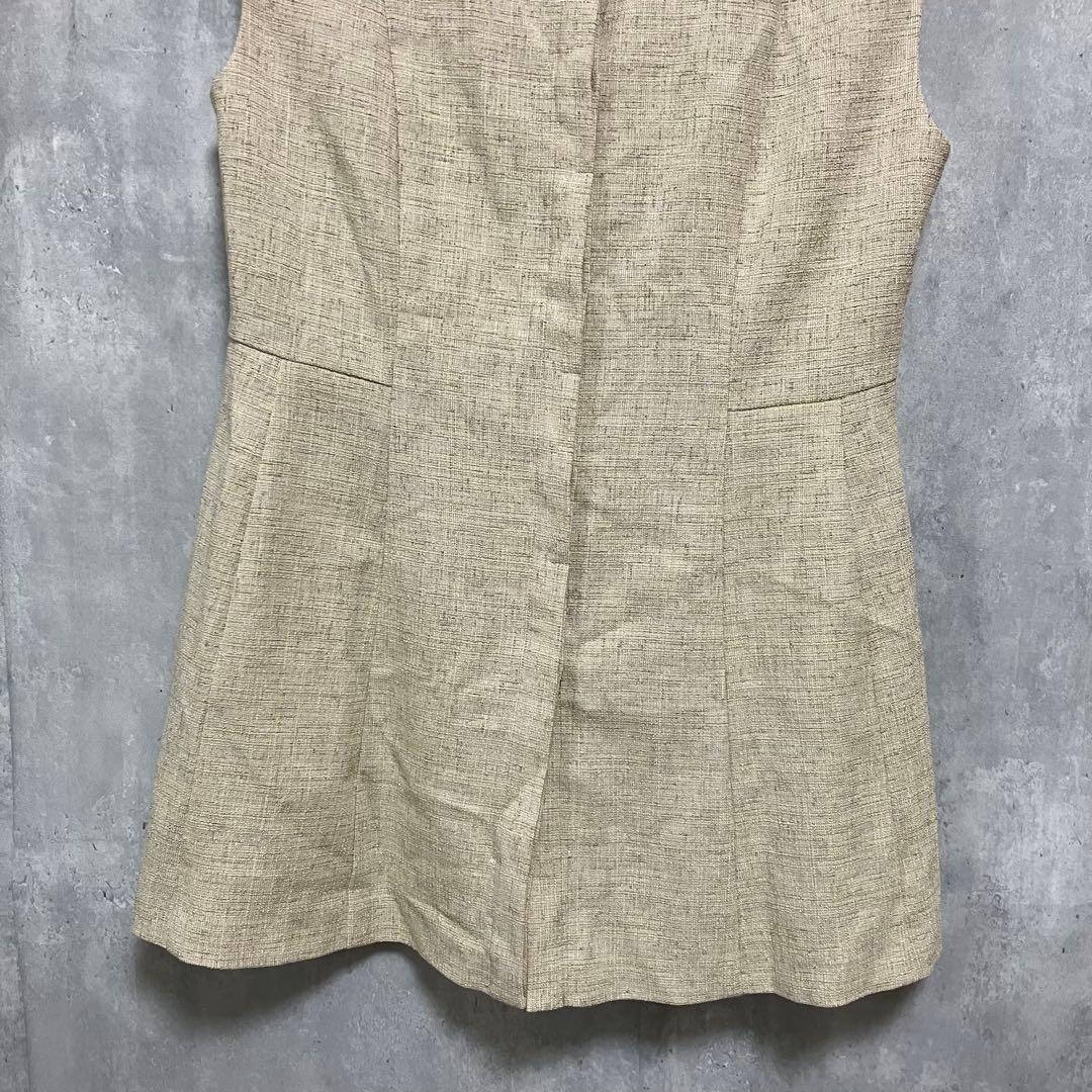 ♪ 定価¥18,920 INDIVI サマーツィードジレトップス サイズ38