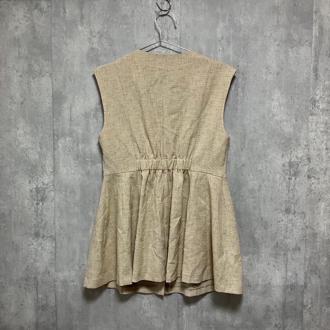 ♪ 定価¥18,920 INDIVI サマーツィードジレトップス サイズ38