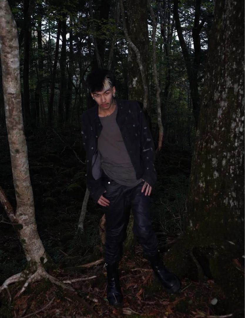 ジャケット・アウター HEXED coating denim jacket