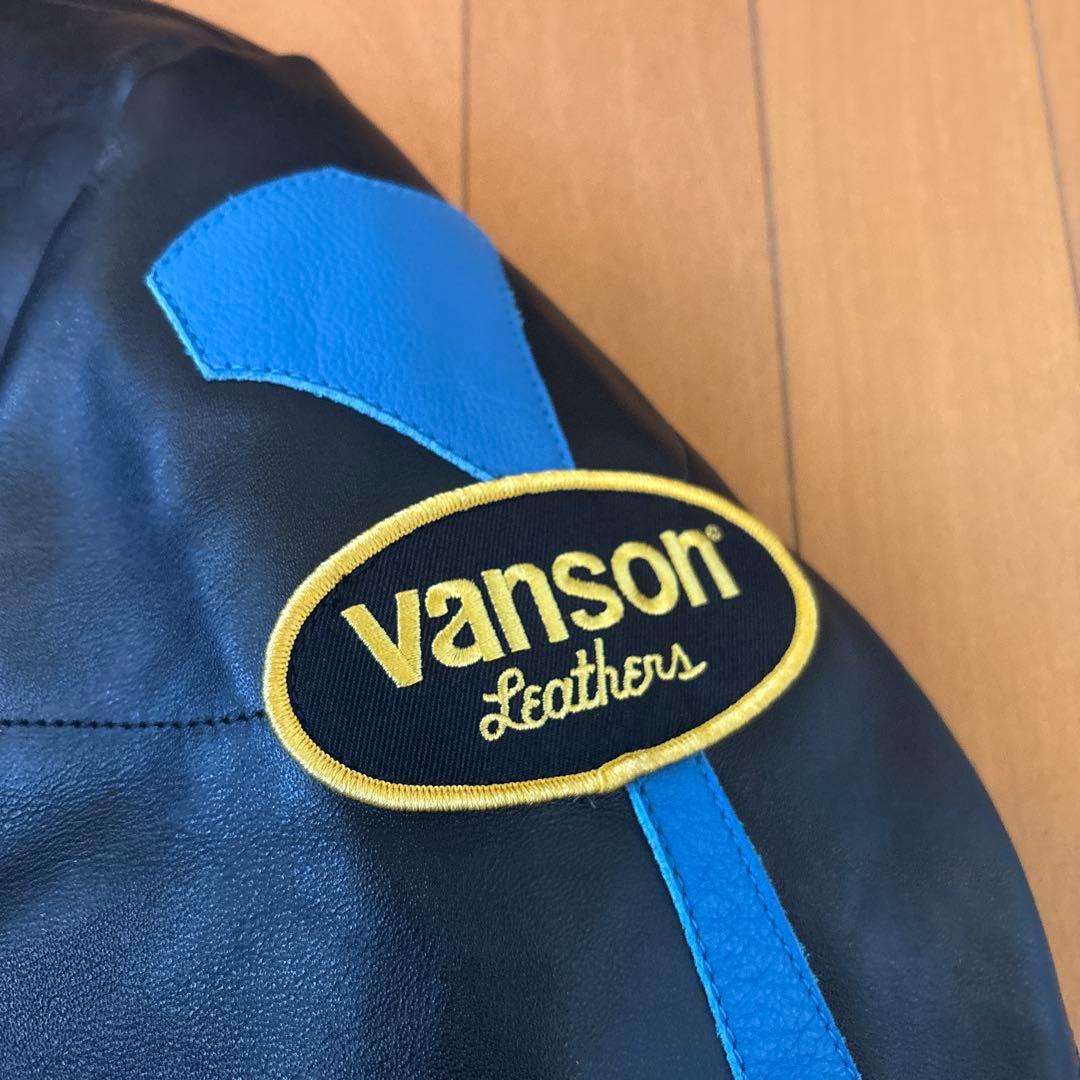 登坂広臣着用　vanson× clair de lune ボーンレザージャケット