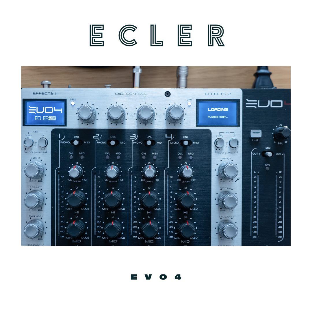 ecler EVO4 定価18.6万 高音質4ch デジタルミキサー 難あり