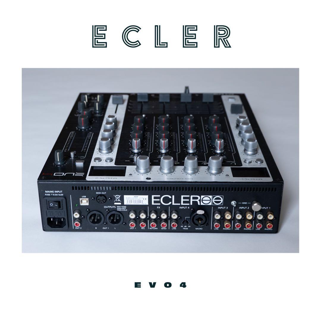 ecler EVO4 定価18.6万 高音質4ch デジタルミキサー 難あり