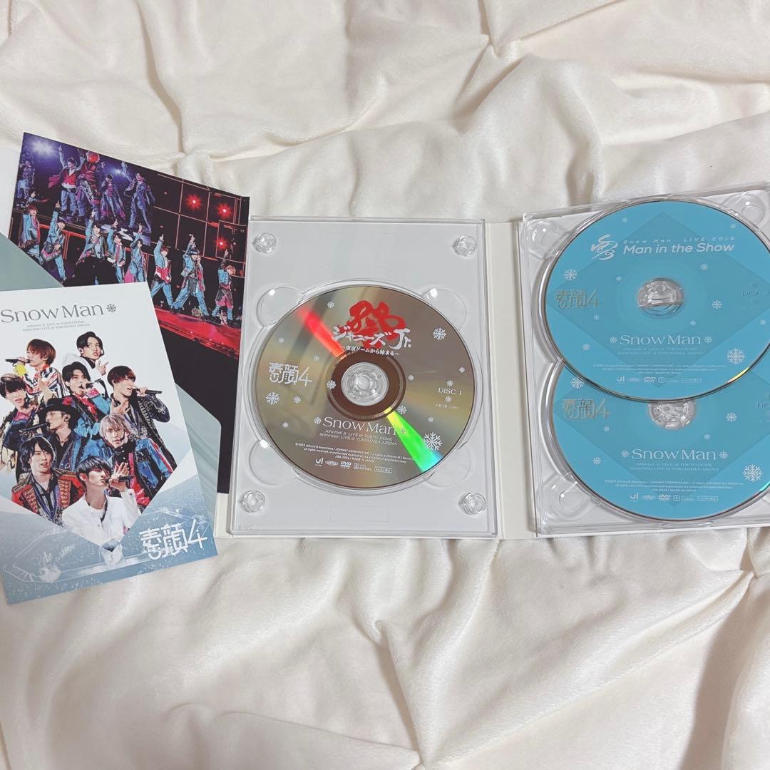 正規品 Man DVD 素顔4 滝沢歌舞伎2018